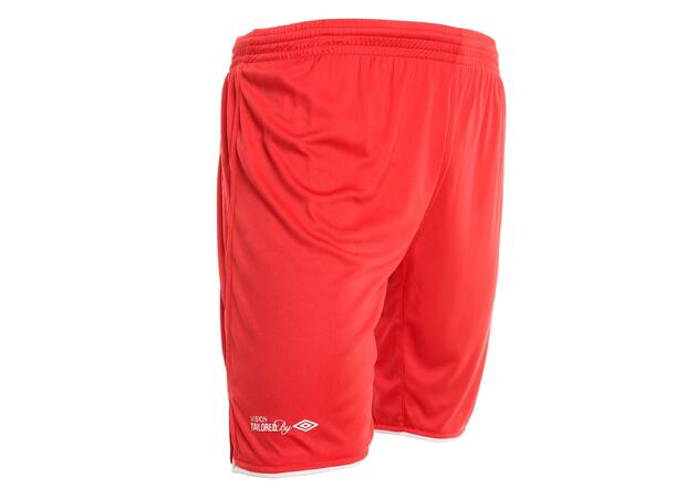 UMBRO Vision Short Rød/Hvit XL Flott teknisk spillershorts 